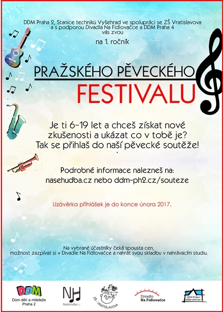 Rádi zpíváte? Přihlaste se na Pražský pěvecký festival!