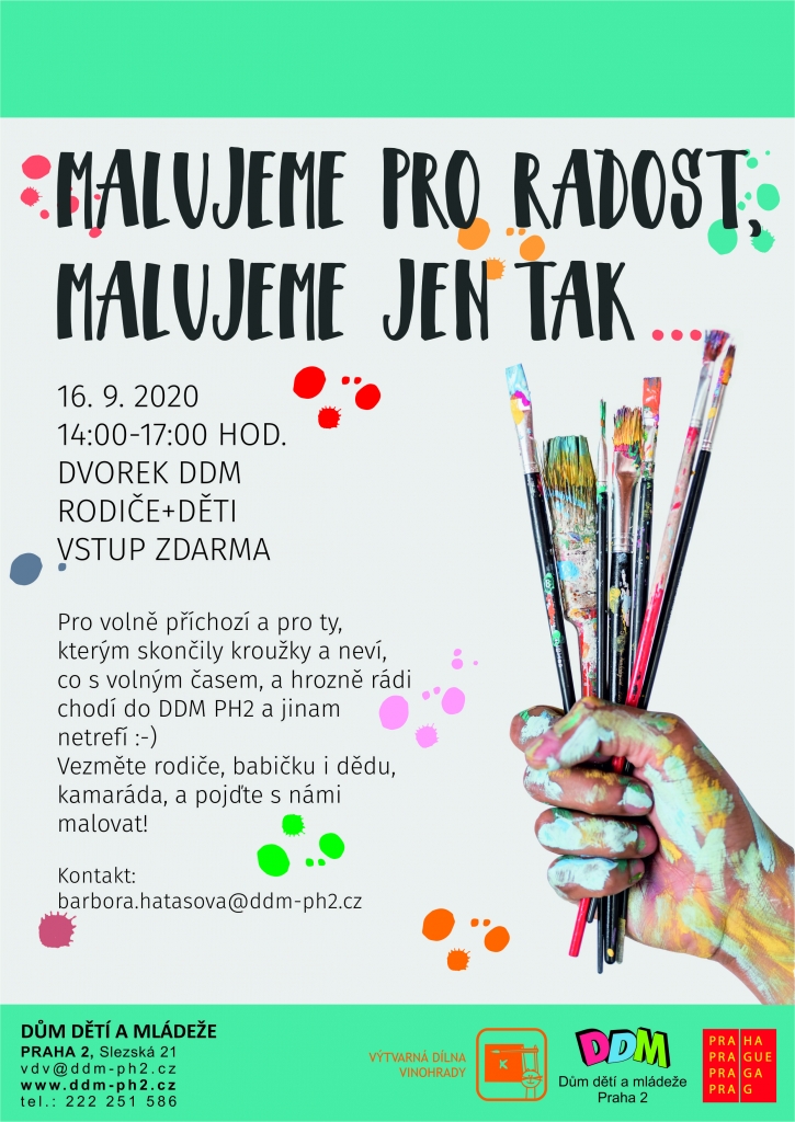 Malujeme spolu, malujeme jen tak