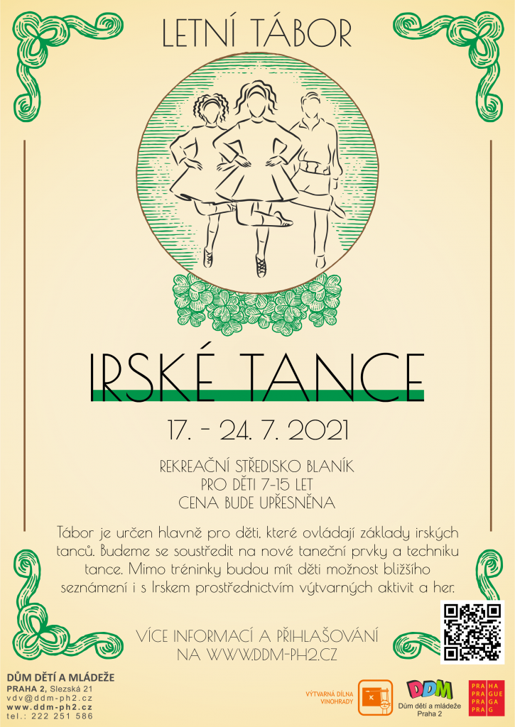 Letní tábor irské tance