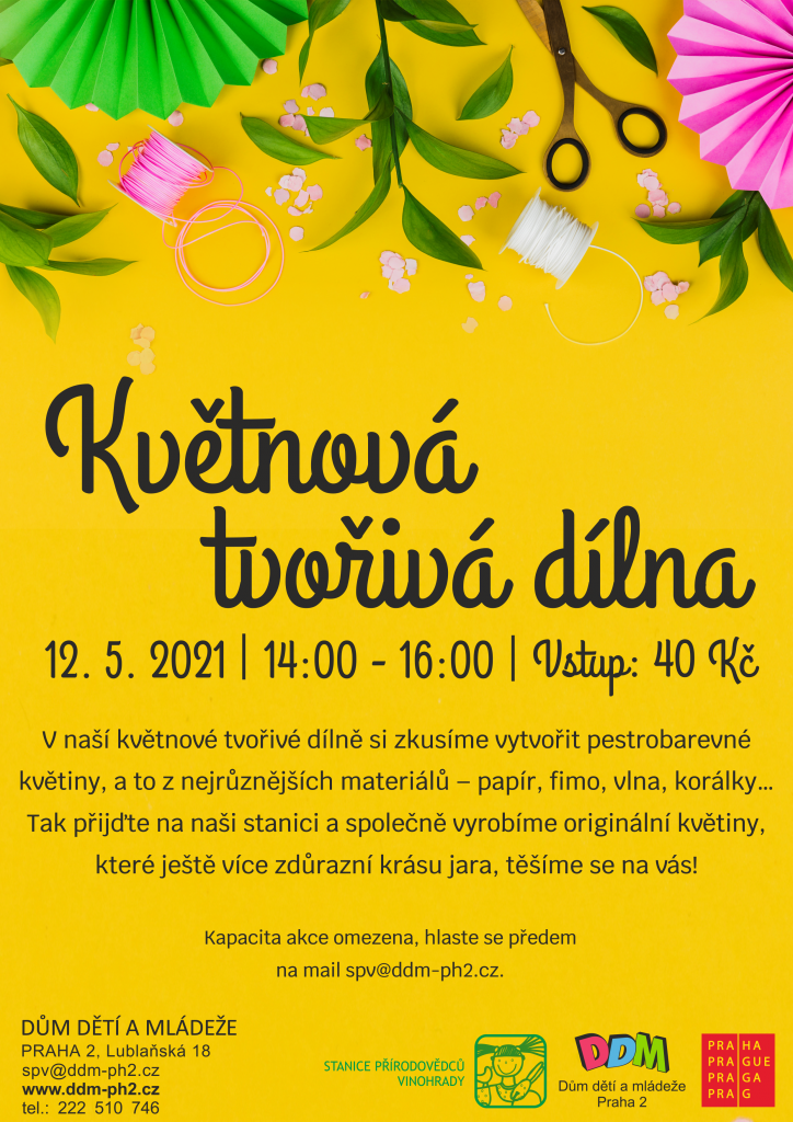Květnová tvořivá dílna