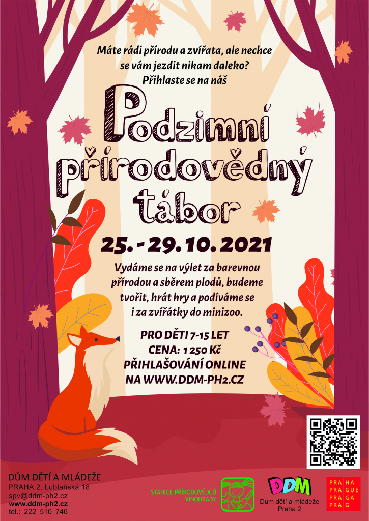 Podzimní příměstský přírodovědný tábor