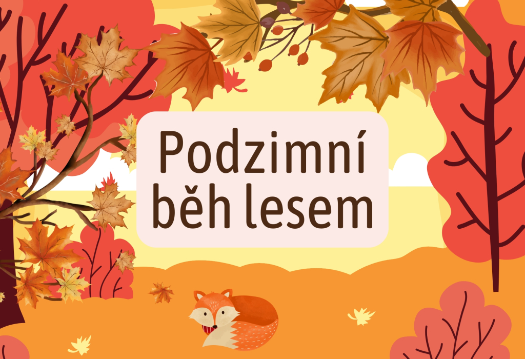 Podzimní běh lesem