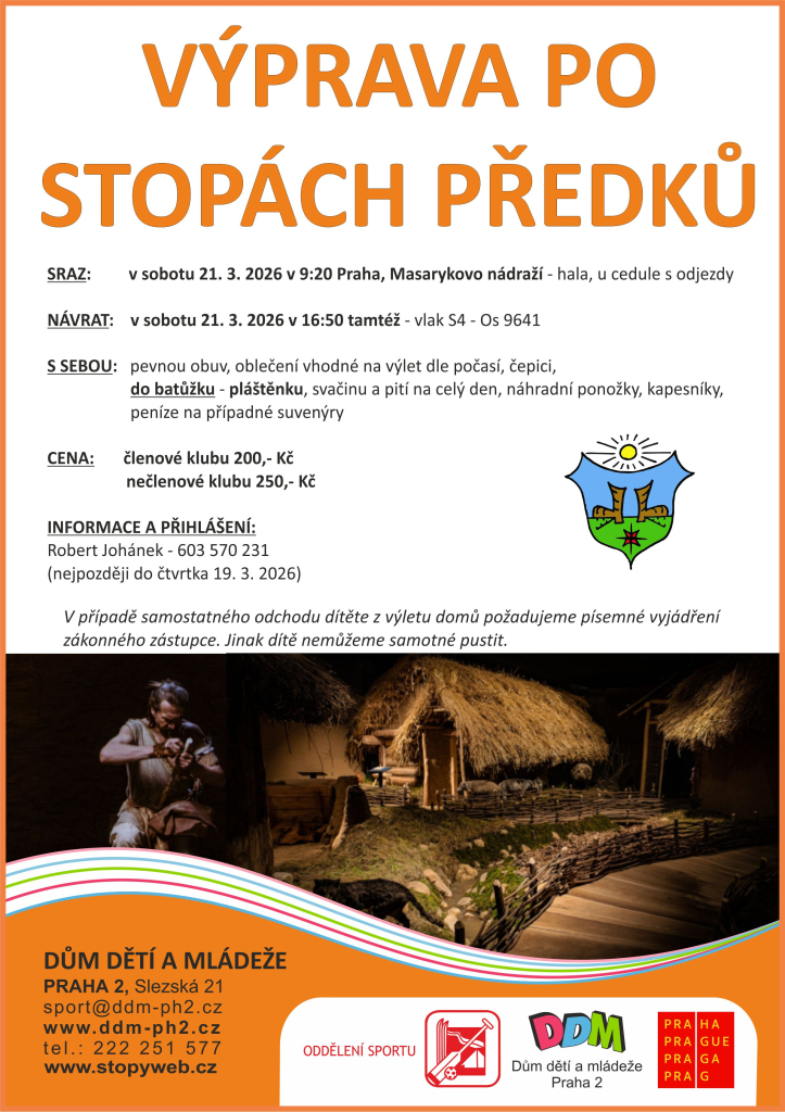 Výlet TK Stopy - Výprava po stopách předků