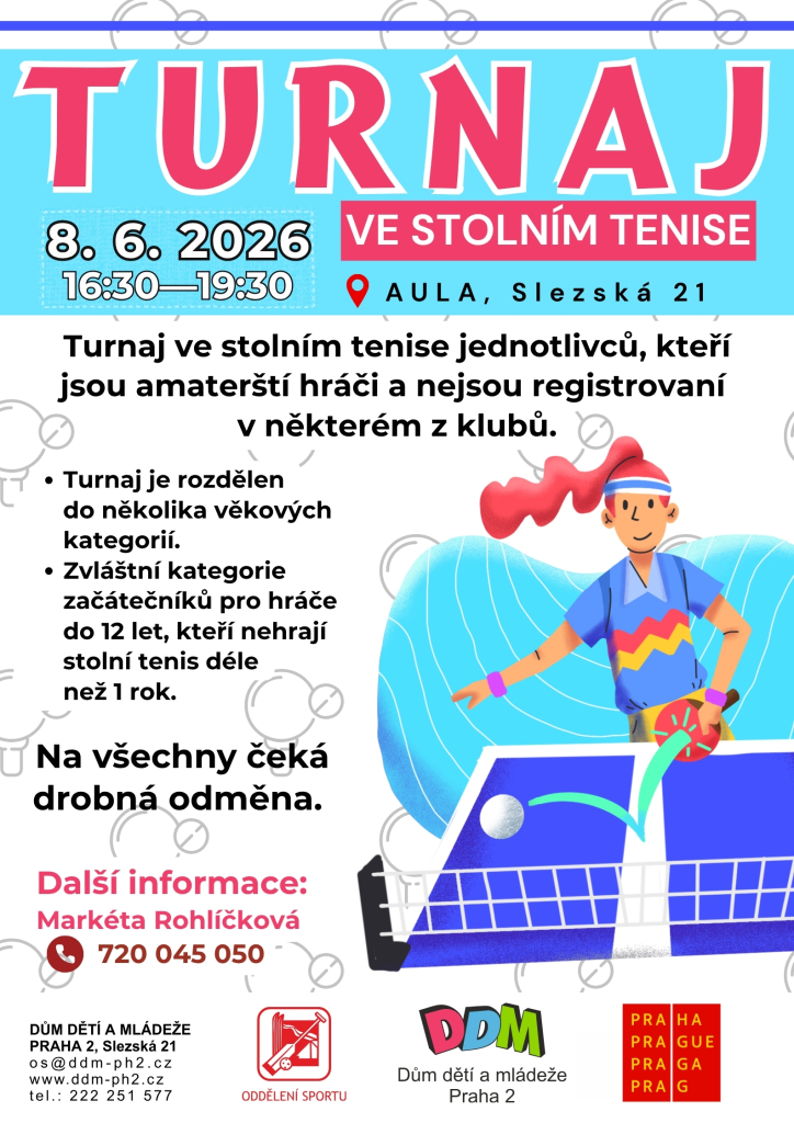 Turnaj ve stolním tenise