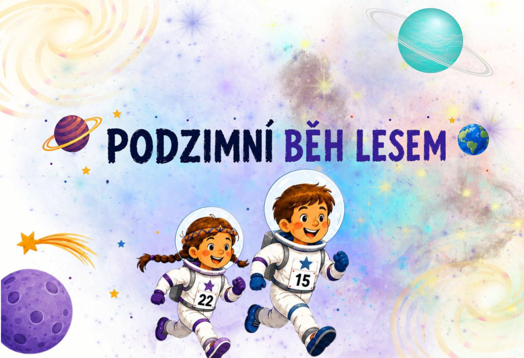 Podzimní běh lesem