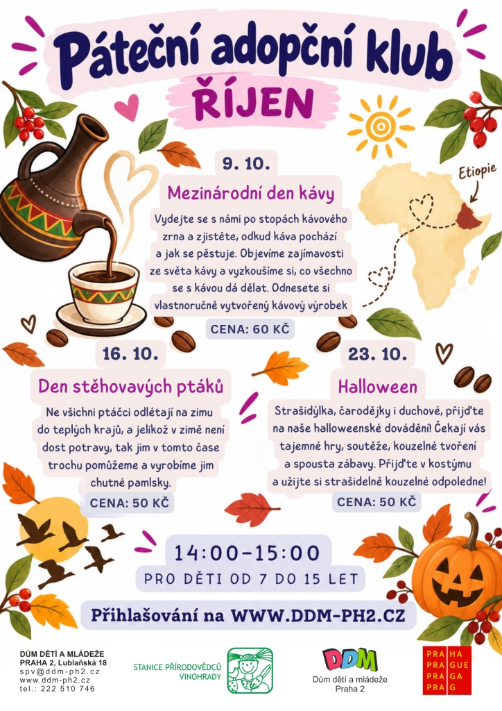 Adopční klub - minizoo/akce Mezinárodní den kávy