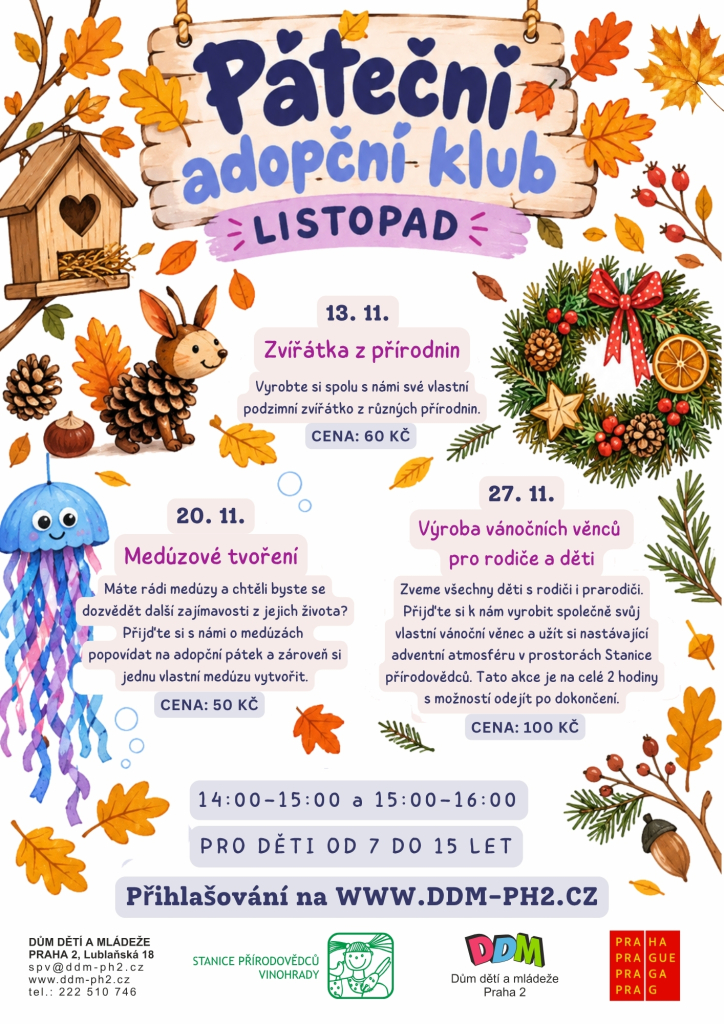 Adopční klub - minizoo/akce Zvířátka z přírodnin