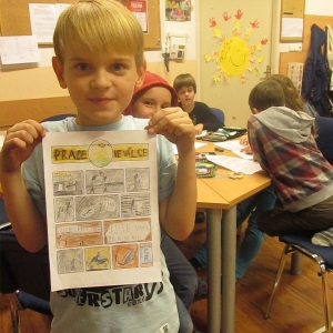 Vincent (9) a jeho komiks...