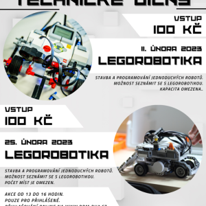 Sobotní technická dílna - Legorobotika