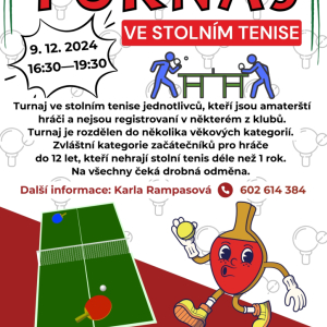 Turnaj ve stolním tenise