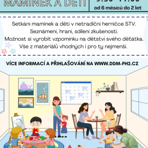 Dopoledne maminek a dětí v STV