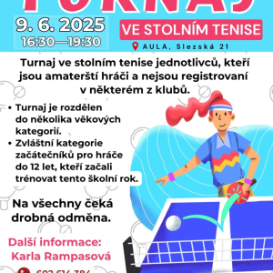 Turnaj ve stolním tenise