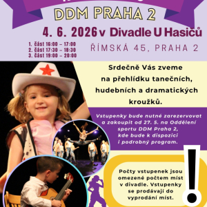 Akademie kroužků DDM Praha 2