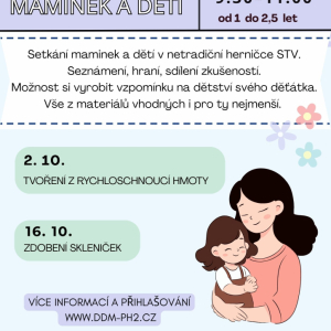 Dopoledne maminek a dětí v STV