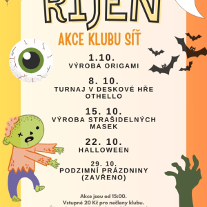 Klub Síť - Výroba strašidelných masek