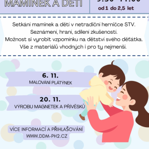 Dopoledne maminek a dětí v STV